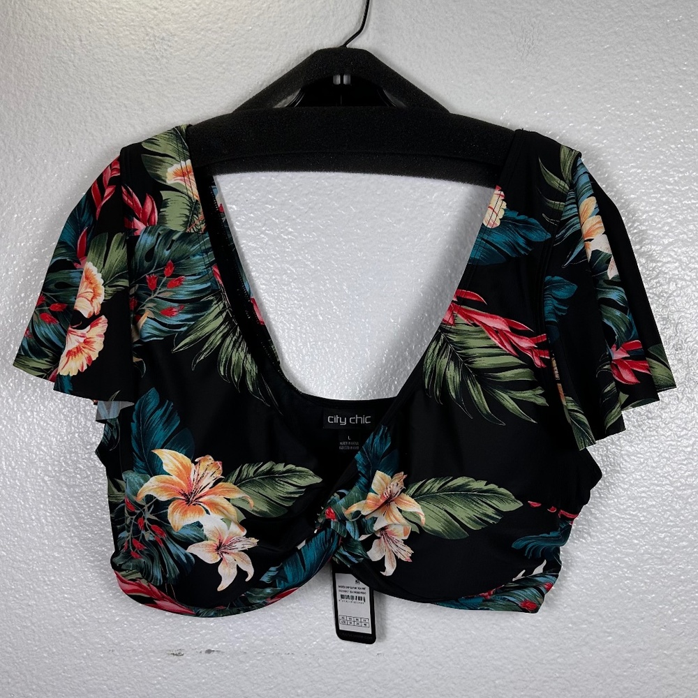 City Chic Swim Top. Sz 20.
